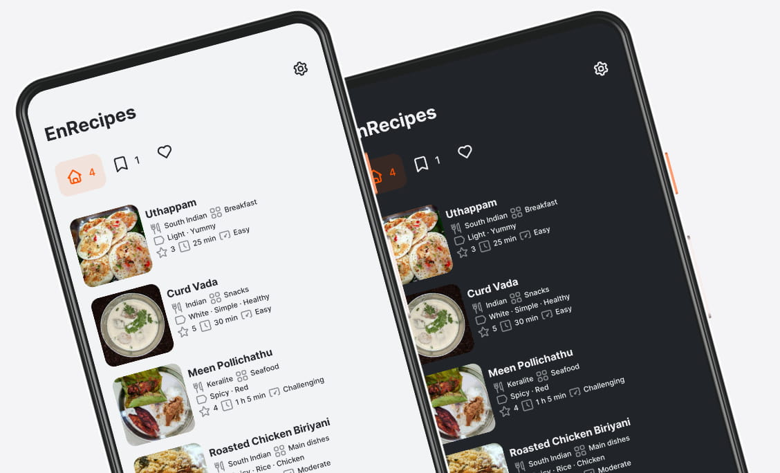 cover image for EnRecipes - A Simple, Offline Recipe Manager